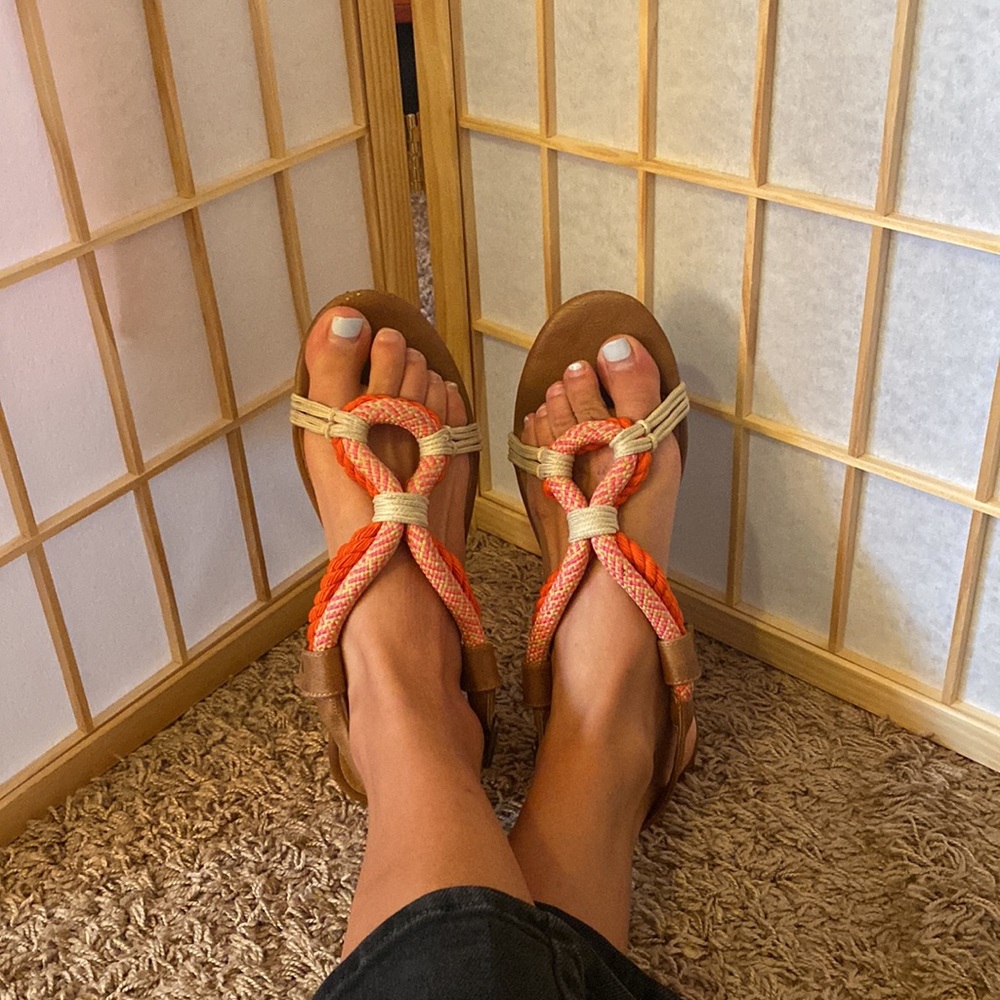 Neon Rope Sandals - Picture 7 of 7